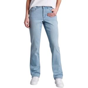 KUHL Women’s Kontour 9” Flex Denim Straight Jeans Size 4 Regular